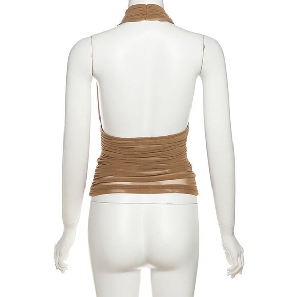 camisole, vest, mesh top - Picture 4 of 6